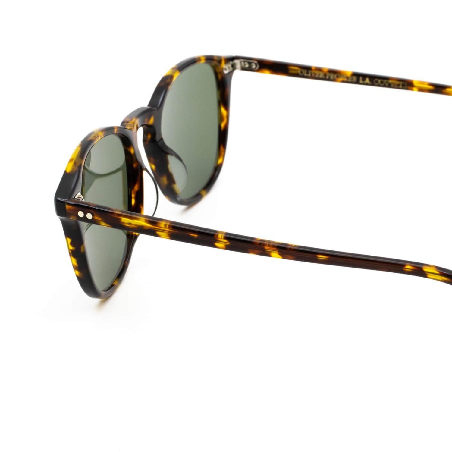 オリバーピープルズ べっ甲柄サングラス　Forman L.A. OV5414SU Sunglasses OV5414SU - Tuscany Tortoise - Green Polar