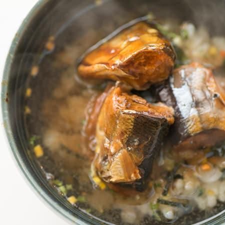 贅沢なさんま茶漬け