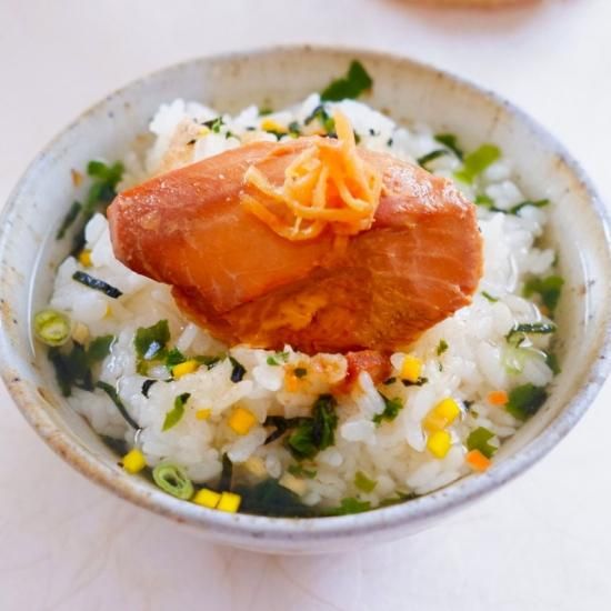 贅沢なかつお茶漬け