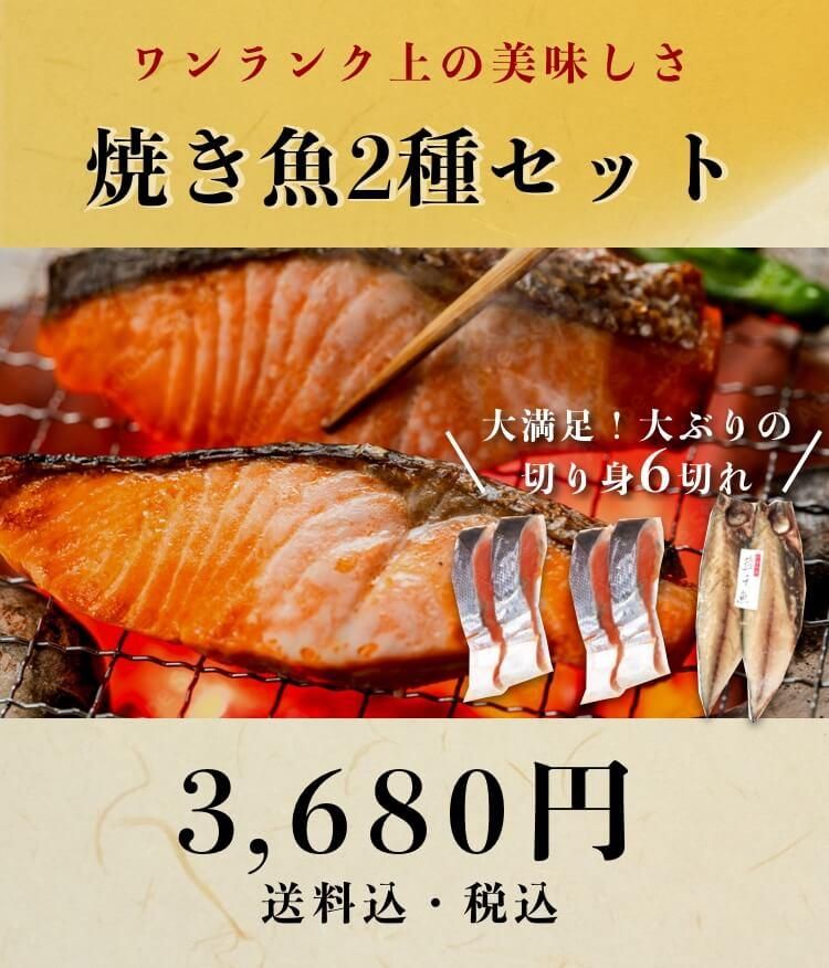 ワンランク上の美味しさ　焼き魚2種セット