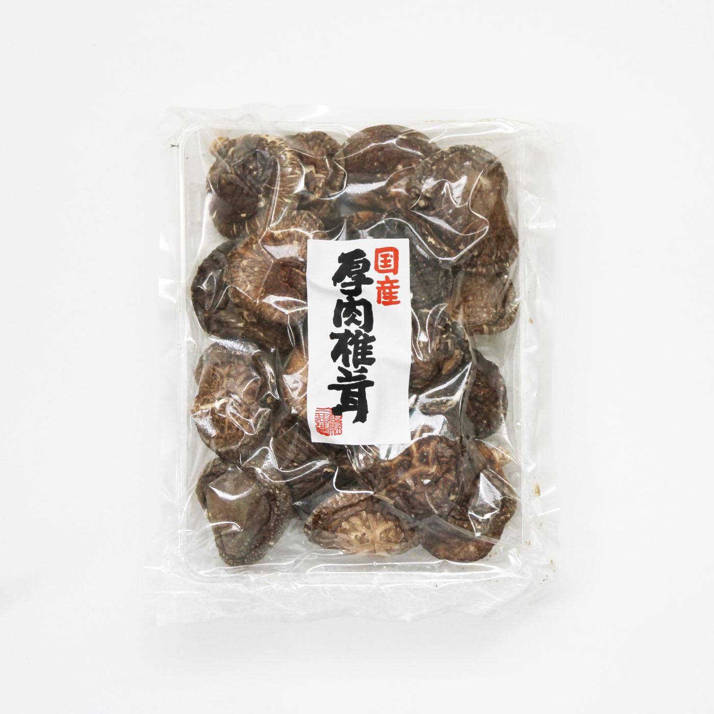 国産中撰干し椎茸（原木・140g） - 石巻の海産物の通販サイト