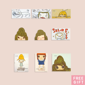 9 STICKERS with free gift