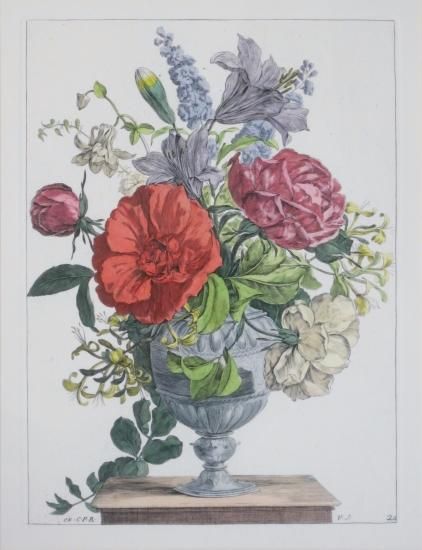 VASE DE FLEURS （額装込） - sur-murs Art
