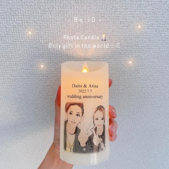 フォトキャンドル Re Id リーアイディー 世界に一つ あなただけのオリジナルアイテムを フォトキャンドル Re Id リーアイディー 世界に一つ あなただけのオリジナルアイテムを