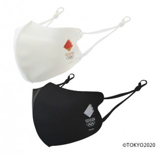 東京2020オリンピック聖火リレーエンブレム接触冷感マスク