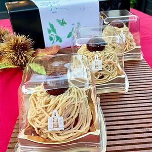 モンブラン栗わらび餅』 3個入り ◇クール冷凍便配送 - 富久屋ネット