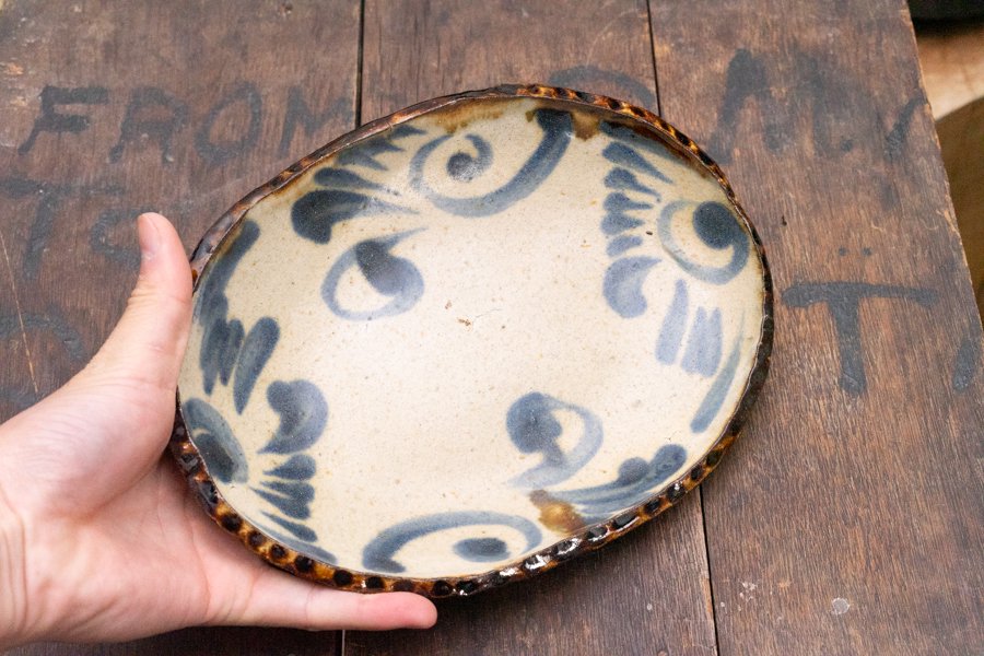 陶藝玉城　楕円皿