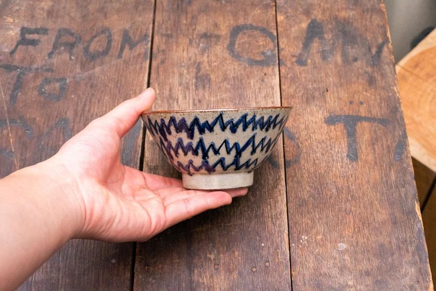 深貝工房　7寸リム皿　2枚セット　やちむん 2f4b54dbb3527375826d3a3ce3fae1