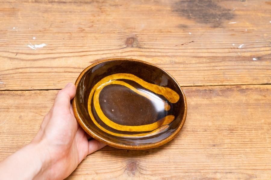 齋藤十郎  楕円小皿
