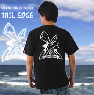 TAIL EDGE フィッシングTシャツ / 刃(EDGE)のシャープさをイメージして、人気の釣り魚をスタイリッシュにデザイン、24種類から選べる!