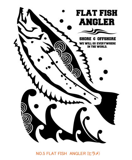 ANGLER'S SOUL J-style フィッシングパーカー / 和のパターン(模様)を取り入れた、ジャパン・エキゾチックな魚のデザイン。10種類から選べる!