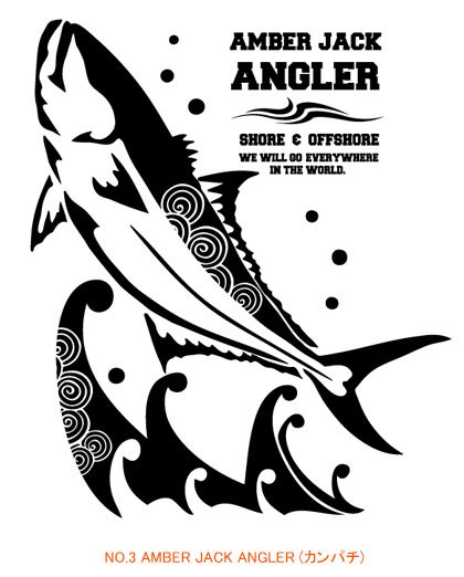 ANGLER'S SOUL J-style フィッシング ジップジャケット / 和のパターン(模様)を取り入れた、ジャパン・エキゾチックな魚のデザイン。10種類から選べる!