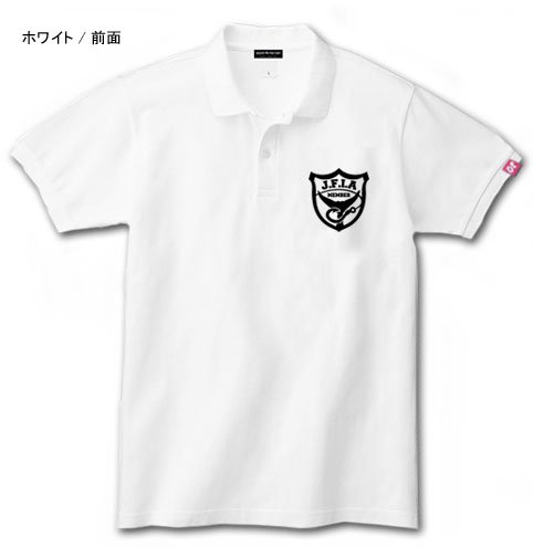 日本猛魚釣査協会 フィッシングポロシャツ / ユーモアとクールなデザインセンスが融合した、架空のチームウェア。6種類から選べる!