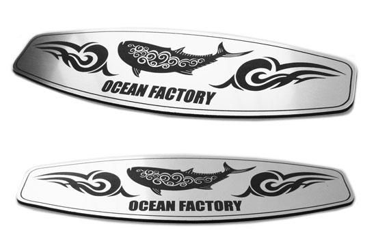 Ocean Breaker メイホウ Meiho バケットマウス用 カスタムエンブレム Ocean Breaker メイホウ Meiho バケットマウス用 カスタムエンブレム