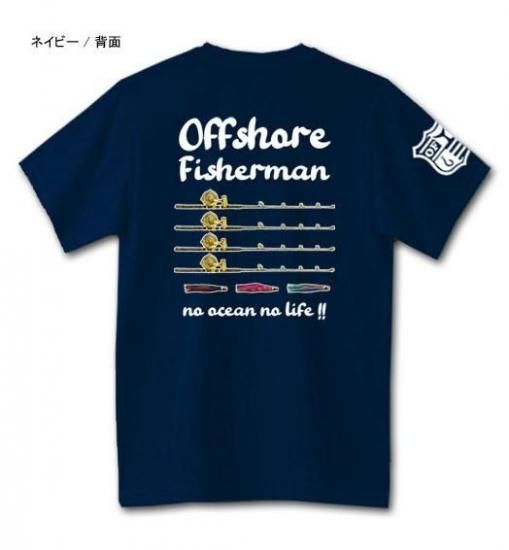 釣り竿 - ファニーフィッシュTシャツ クール アメリカ国旗Tシャツ トレーナー X-ANGLERS ver.2 フィッシングTシャツ
