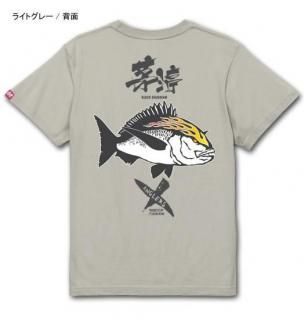 <img class='new_mark_img1' src='https://img.shop-pro.jp/img/new/icons1.gif' style='border:none;display:inline;margin:0px;padding:0px;width:auto;' />X-ANGLERS GR 茅渟 フィッシングTシャツ / 筆文字、チヌ、ファイヤーパターンを組み合わせたスタイリッシュデザイン