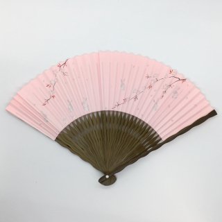 大西常商店 京扇子 桜とうさぎ ピンク（女性用） 