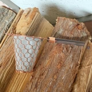 銅製 茶こし ミニサイズ | 鳥井金網工芸 - 京都アンテナショップ