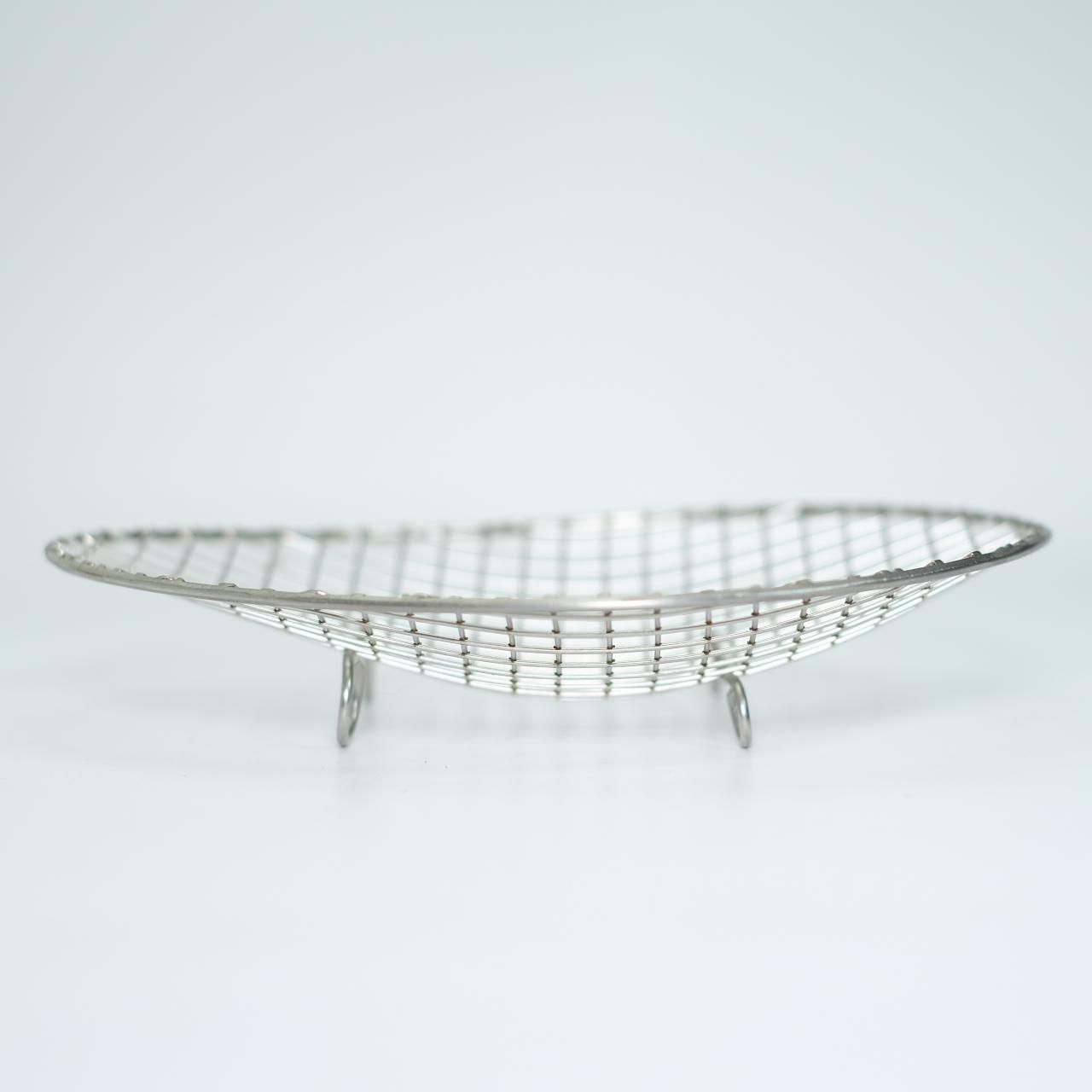 鳥井金網工芸 ステンレス製 丸カゴ（直径18cm）水切りカゴ | 使い勝手