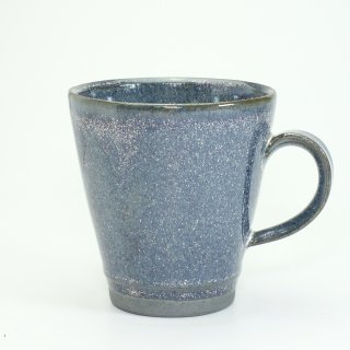 長元宏 紫白釉 マグカップ