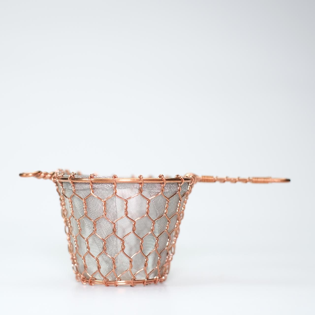 銅製 茶こし ミニサイズ | 鳥井金網工芸 - 京都アンテナショップ