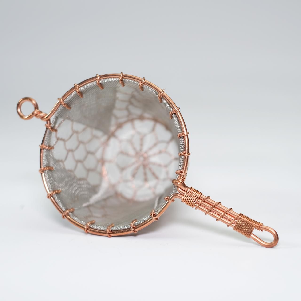 銅製 茶こし ミニサイズ | 鳥井金網工芸 - 京都アンテナショップ