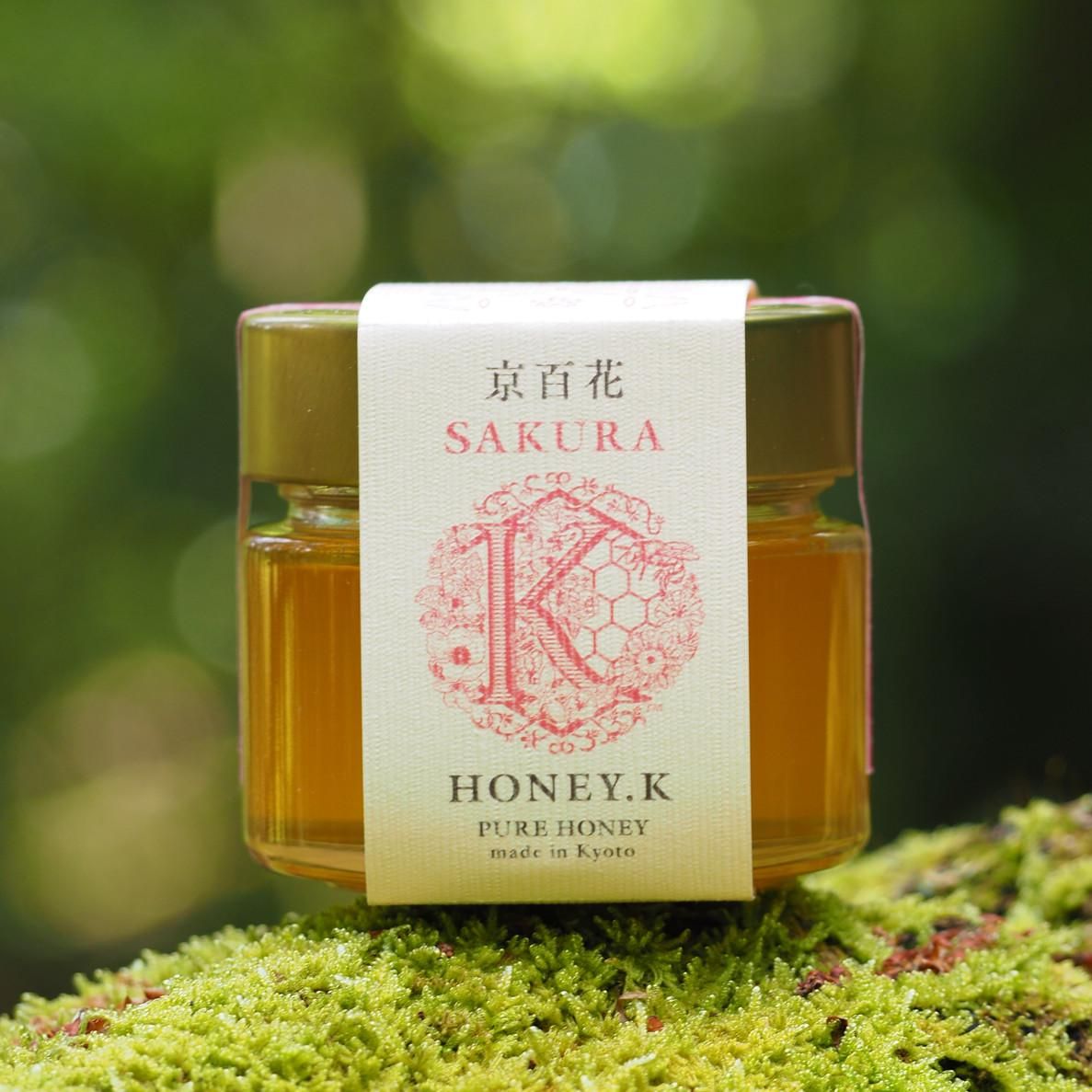 HONEY.K 京都市内産 京百花SAKURA はちみつ120g 桜の蜂蜜 HONEY.K 京都市内産 京百花SAKURA はちみつ120g 桜の蜂蜜