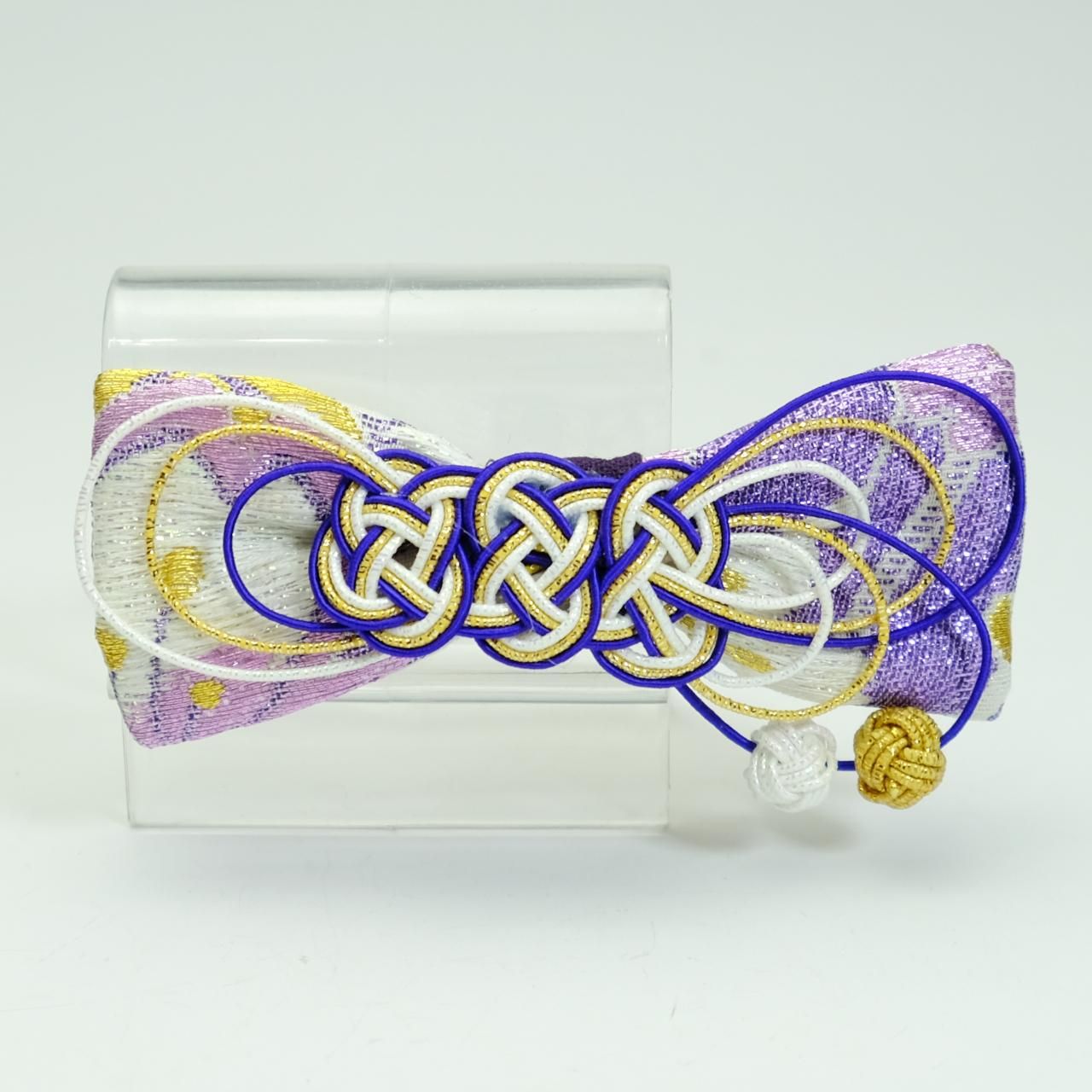 620番 西陣織リボンとつまみ細工の髪飾り 随時更新3/16現在出品