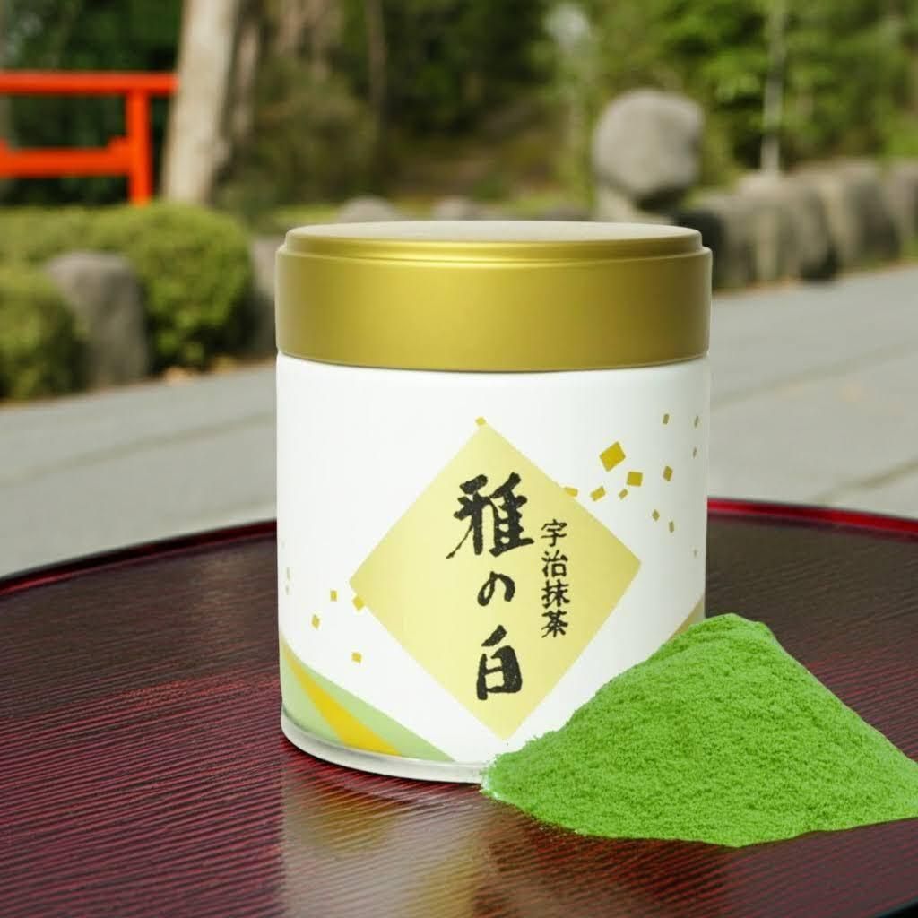 矢野製茶場 宇治抹茶 雅の白 | 薄茶用 - 京都アンテナショップ 丸竹夷