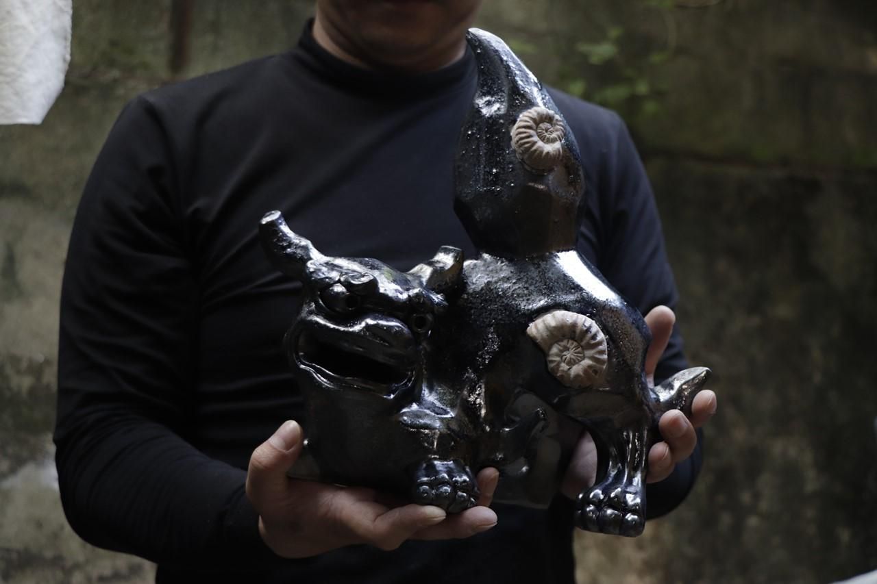 壺屋焼 沖縄 シーサー うちなー 幸 金 繁盛 やちむん カンカラ 三味線