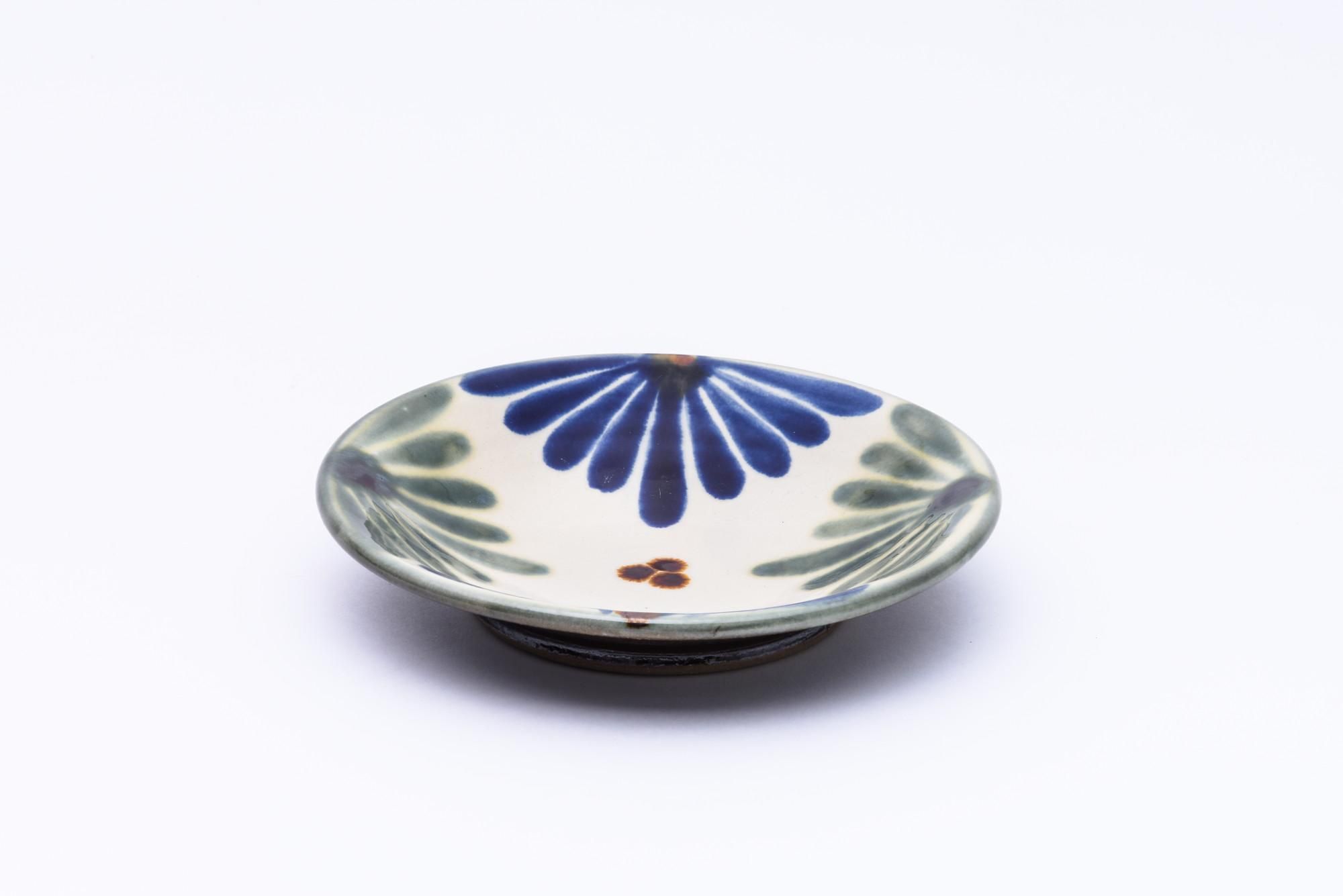 花笠　やちむん　5寸 幸陶器 | やちむんと琉球ガラスなどのうちなーむんのお店「うぃ