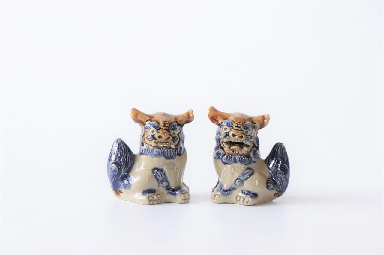 ミニミニ獅子 | 育陶園のシーサー - 育陶園 やちむんの窯元｜沖縄の陶器 和食器などのオンライン通販