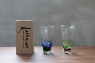 琉球ガラス　コニックグラス　海風