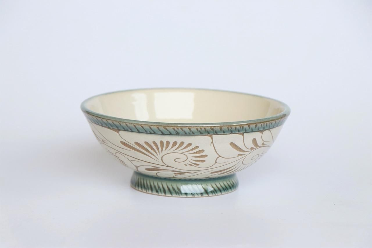 ボウル中 - 育陶園 やちむんの窯元｜沖縄の陶器 和食器などの