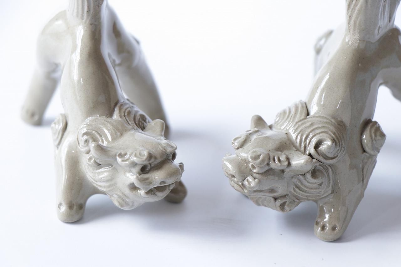 手びねり手乗り獅子 | チビタッチュー - 育陶園 やちむんの窯元｜沖縄