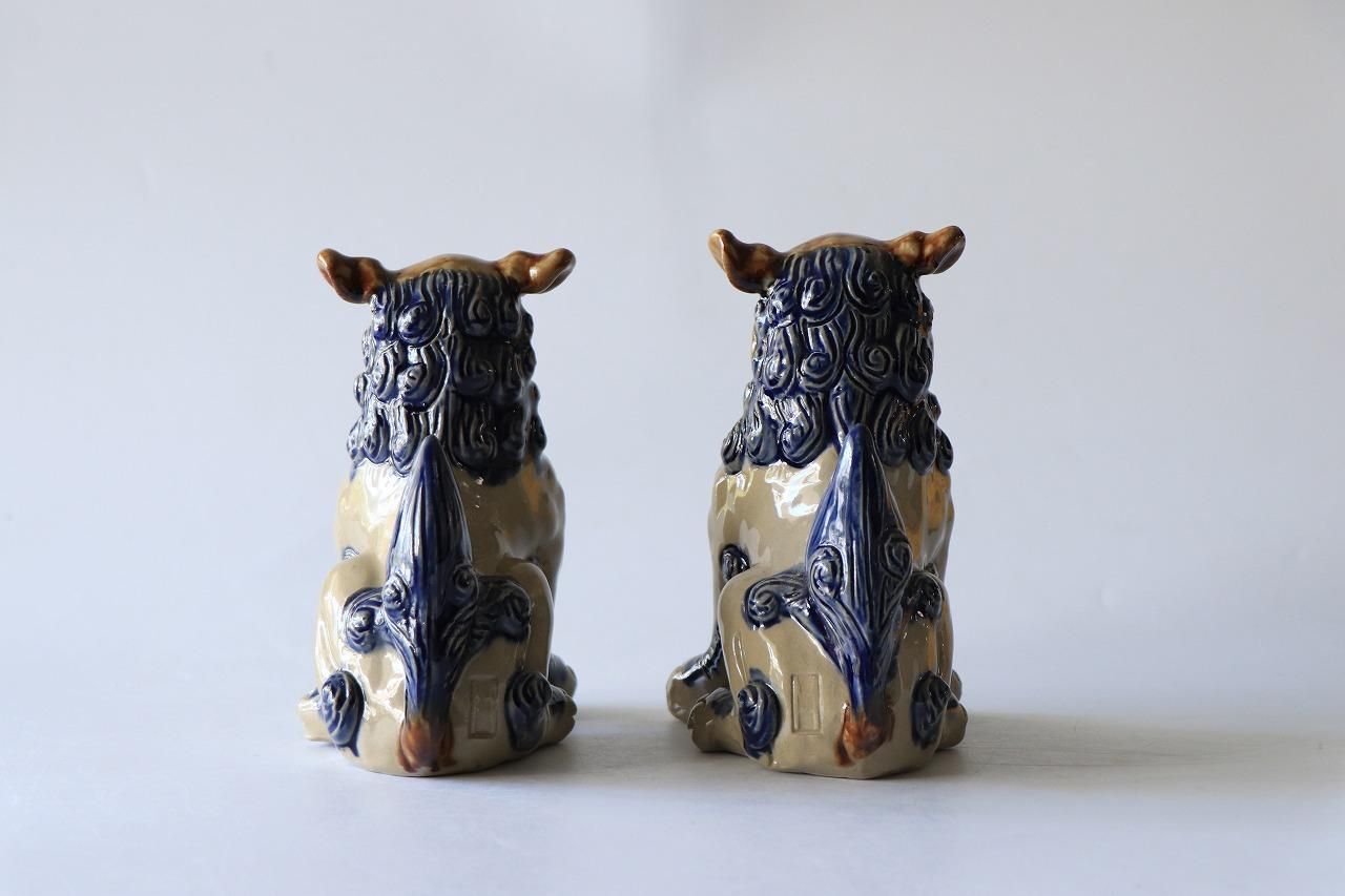 優品‼ 備前名工! 藤原陶斎 作『獅子置物』細工物 高19.5㎝ 横38㎝ 優品‼ 備前名工! 藤原陶斎 作『獅子置物』細工物 高19.5㎝ 横