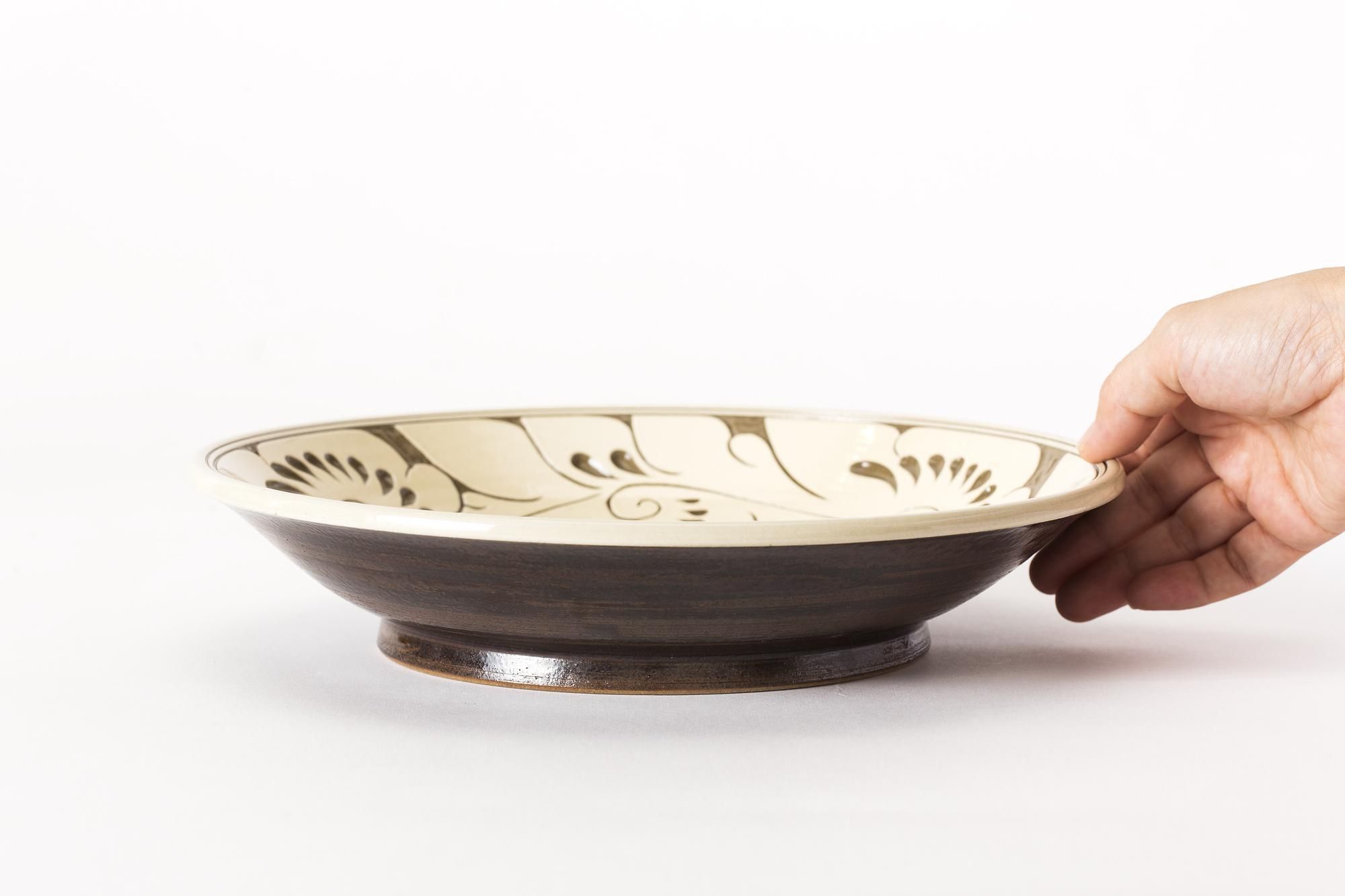 9寸皿 - 育陶園 やちむんの窯元｜沖縄の陶器 和食器などのオンライン通販