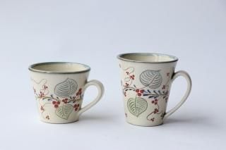 琉球焼　三彩　人物舟文　壷　V　R3801 琉球焼 三彩 人物舟文 壷 V R3801 琉球焼 三彩 人物舟