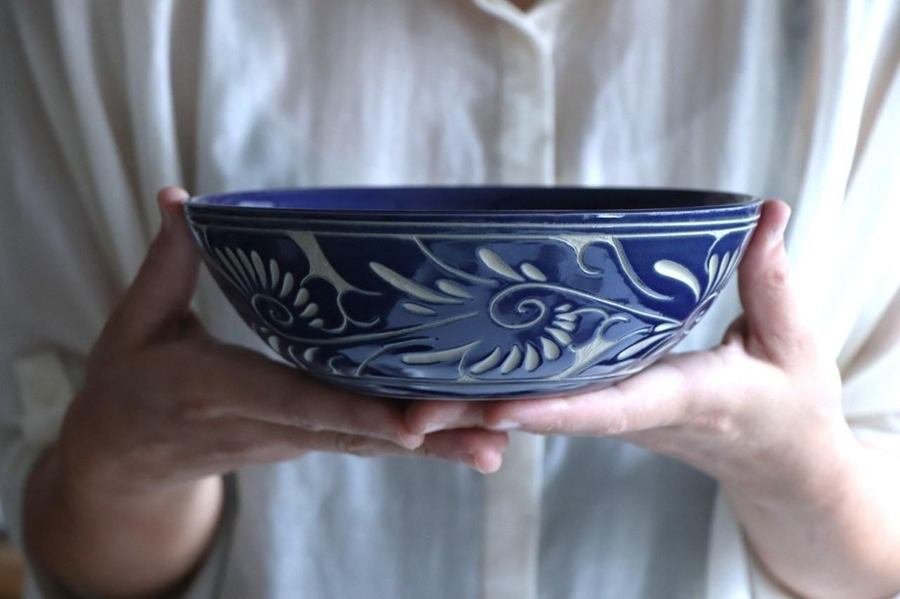 2025夏季・一色 | サラダボウル - 育陶園 やちむんの窯元｜沖縄