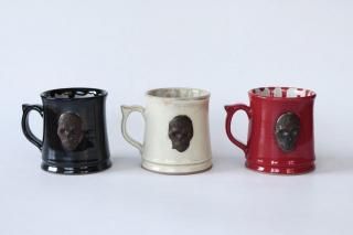 陶芸　置き物 IwaiLoft クロコダイルの置物 陶器 茶寵 手作り オブジェ