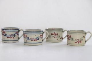 新品 沖縄 やちむん しましまポタリ マグカップ プレート セット