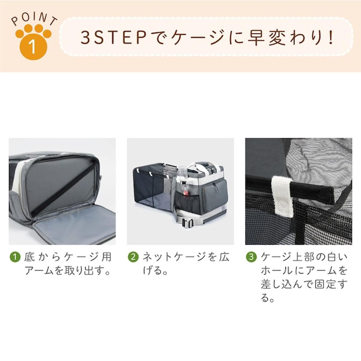 GRAMP グランプ リュック型ペットキャリー/リオニマル|わんこ GRAMP グランプ リュック型ペットキャリー/リオニマル|わんこ