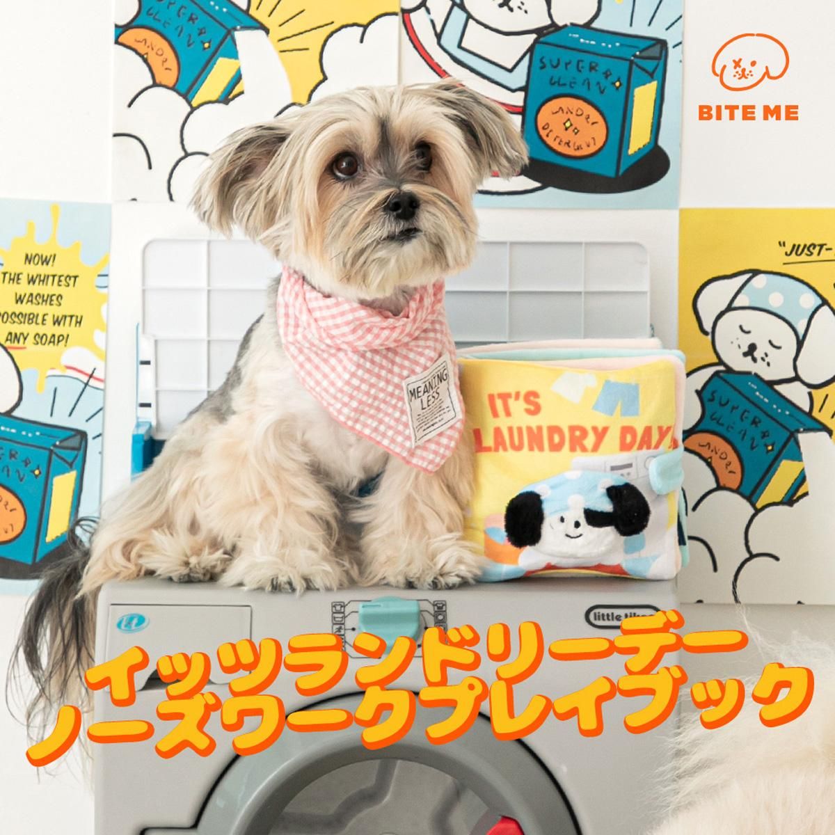 ノーズワークプレイブック 洗濯の日／BITE ME｜わんこん家ひまカフェ