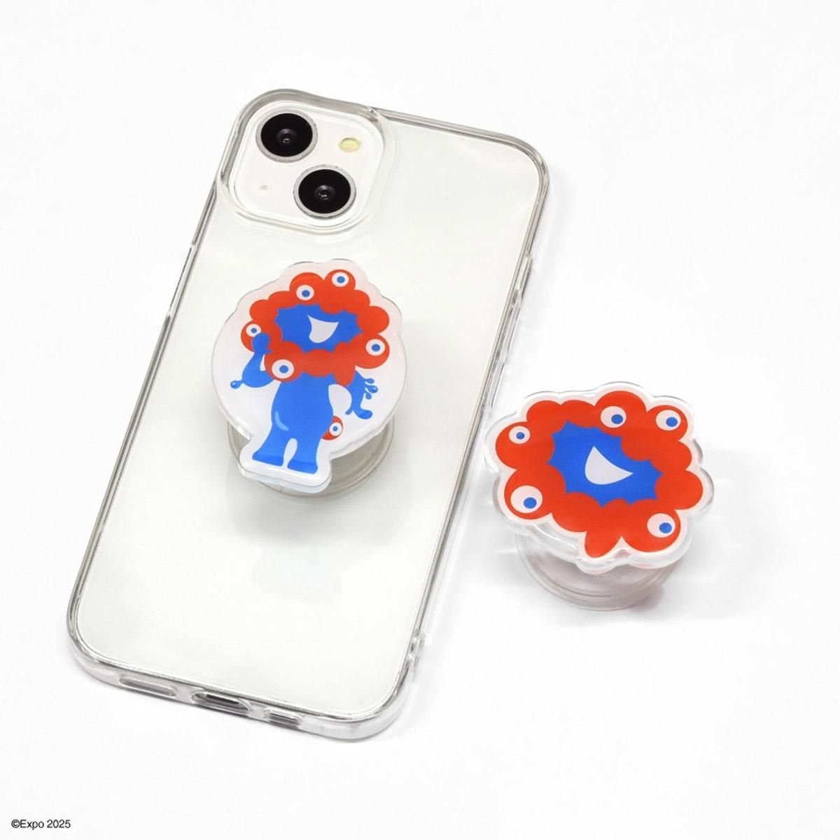 EXP2025大阪・関西万博 ミャクミャク（スマホスタンド） ダイカット