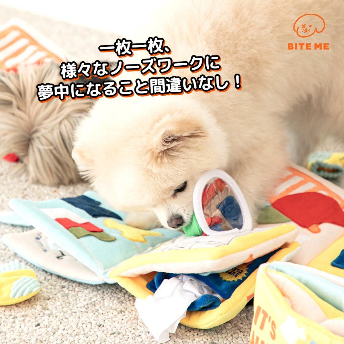 ノーズワークプレイブック 洗濯の日／BITE ME｜わんこん家ひまカフェ