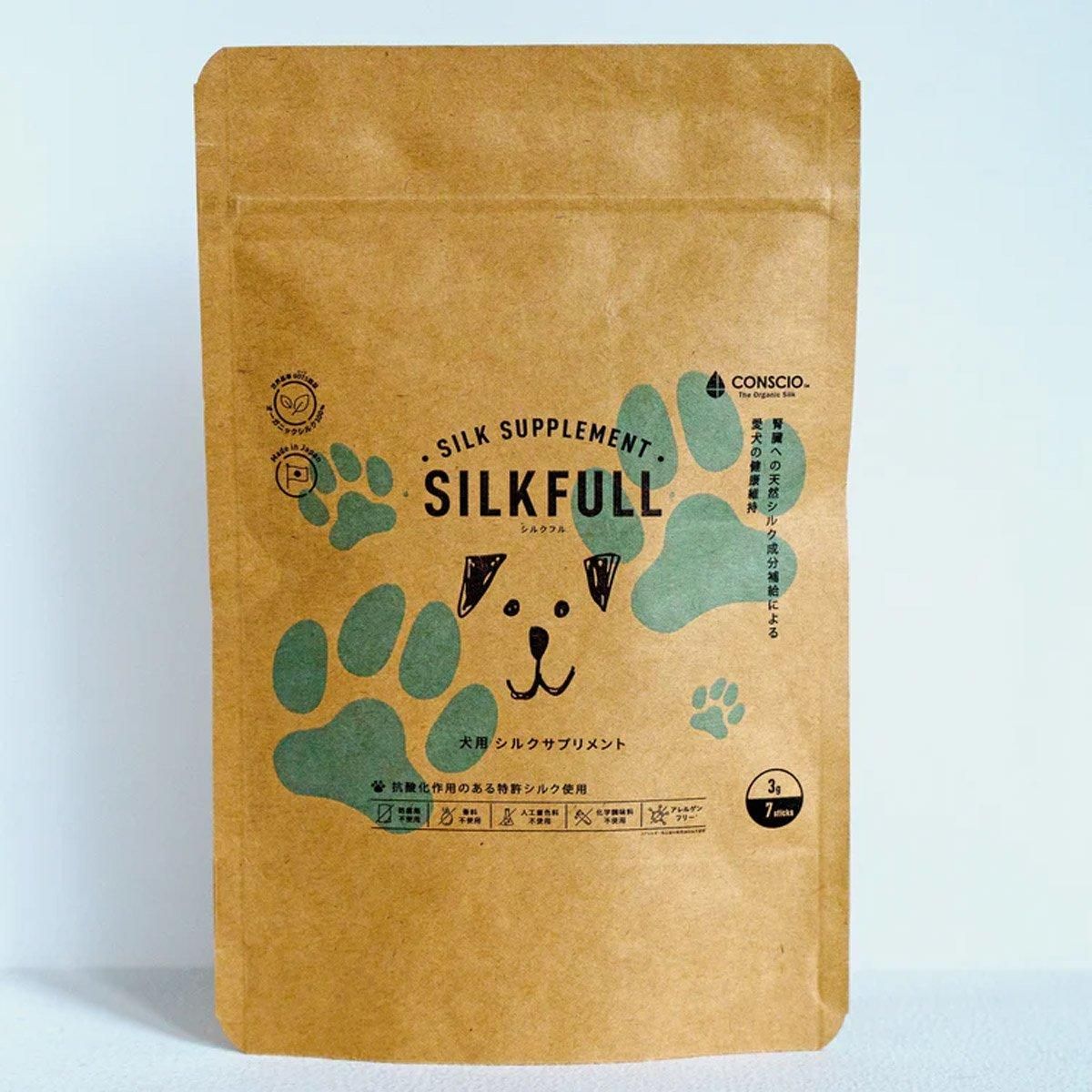 SILKFULL シルクフル 犬用／ ＊2つまでポスト配送可 ｜わんこん家ひま