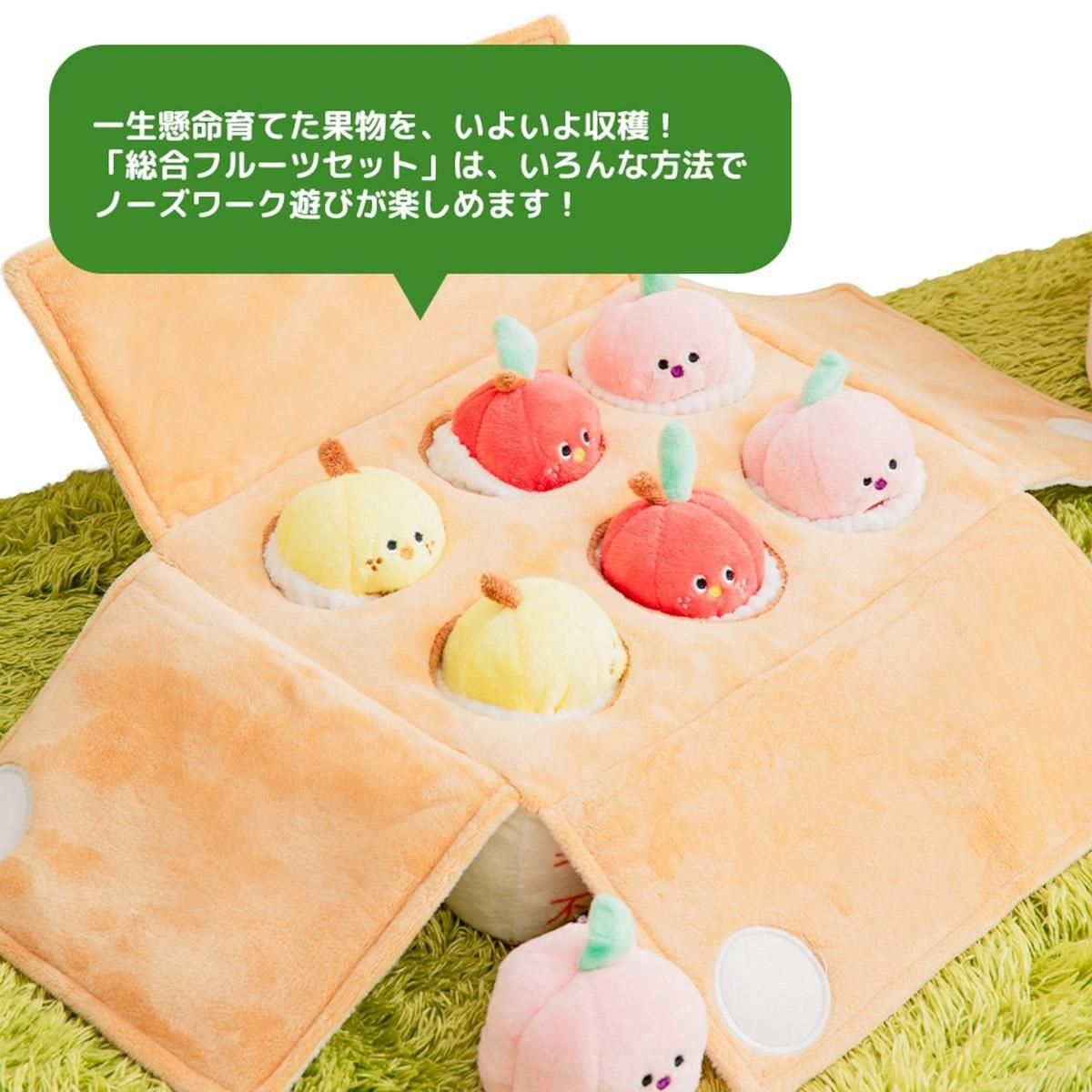 総合フルーツセット ノーズワークトイ／BITE ME ｜わんこん家ひまカフェ