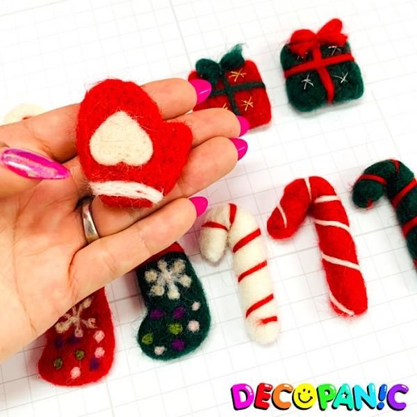 B917 再入荷なし Bigサイズ クリスマスパーツ 羊毛フェルト素材 Decopanic B917 再入荷なし Bigサイズ クリスマスパーツ 羊毛フェルト素材 Decopanic