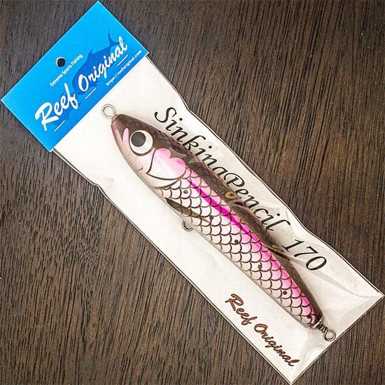 Sinking Pencil 170 ピンク - Reef Original Net Shop
