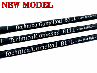 2024 NEW MODELTechnical Game Rod B11L Live bait Style